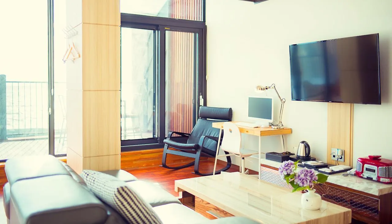 Hotell Sun & Moon Poolvilla Busan Sydkorea