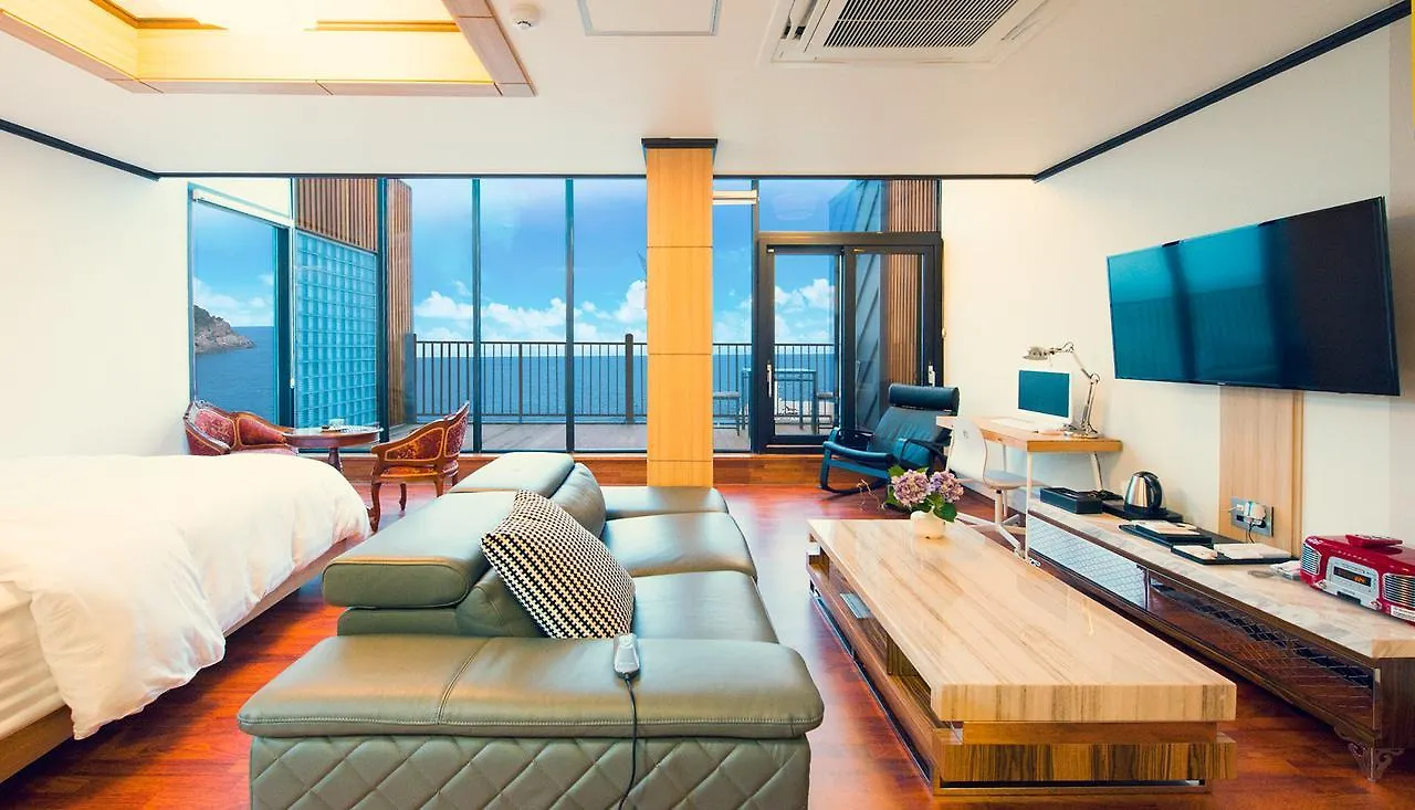 Hotell Sun & Moon Poolvilla Busan